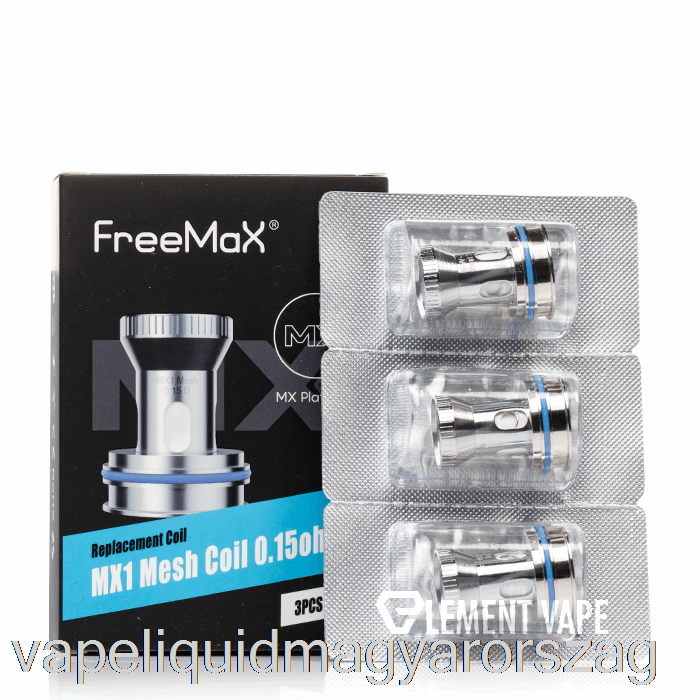 Freemax Mx Cseretekercsek 0,15 Ohm Mx1 Mesh Tekercsek Vape Folyadék